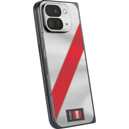 Peru Soccer Flag Google Pixel 9 Pro Fold Skin